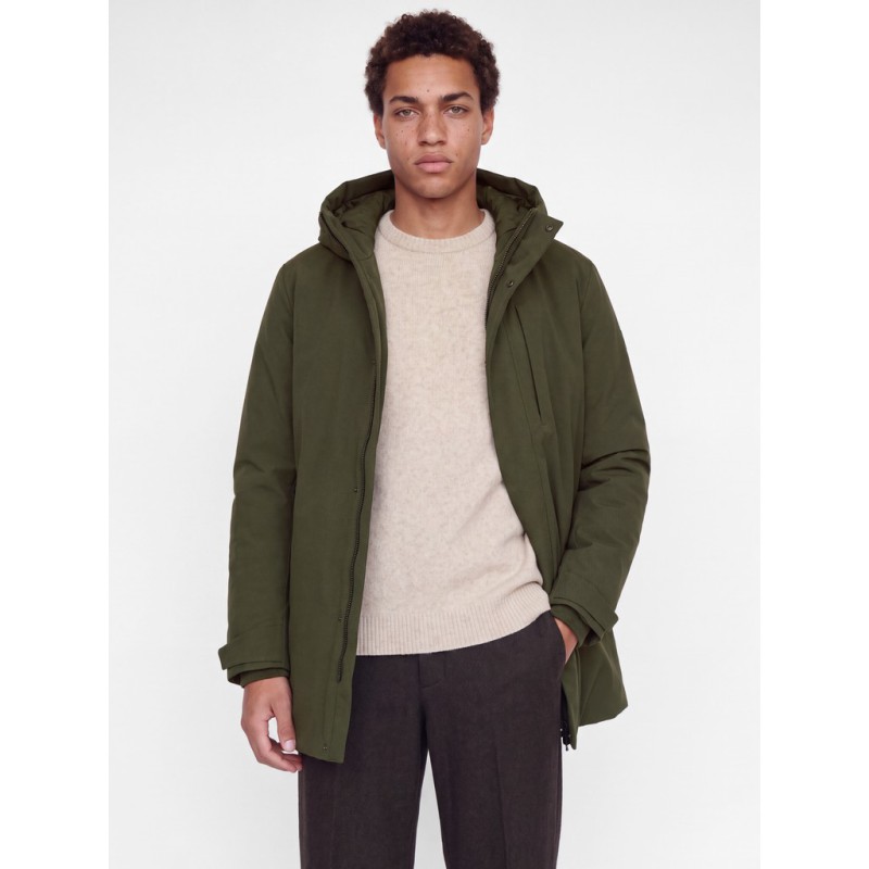 JACK & JONES Keen parka jakke - Grape Leaf
