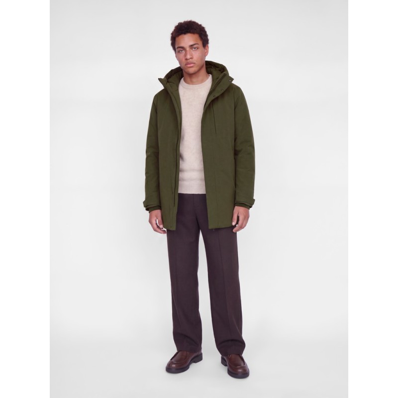 JACK & JONES Keen parka jakke - Grape Leaf