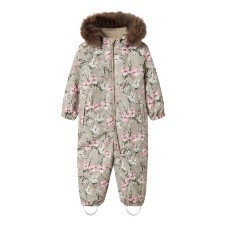 NAME IT MINI pige - Snow 10 Funktions "Unicorn" Flyverdragt - Pure Cashmere
