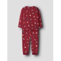 NAME IT MINI Vismas pyjamas sæt - Red Dahlia / Christmas