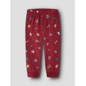 NAME IT MINI Vismas pyjamas sæt - Red Dahlia / Christmas