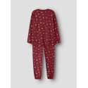 NAME IT ADULT Vismas pyjamassæt - Red Dahlia / Christmas