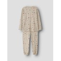 NAME IT ADULT Vismas pyjamassæt - Pure Cashmere / Christmas