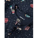 NAME IT BABY Vismas natdragt - Navy Blazer / Christmas