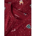 NAME IT BABY Vismas natdragt - Red Dahlia / Christmas