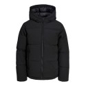 JACK & JONES JUNIOR Galaxy puffer jakke - Sort