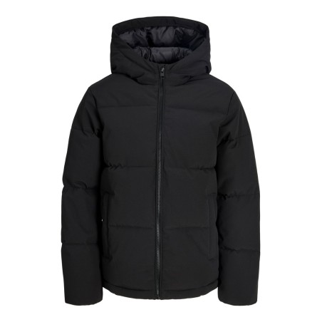 JACK & JONES JUNIOR Galaxy puffer jakke - Sort