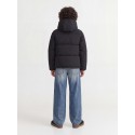 JACK & JONES JUNIOR Galaxy puffer jakke - Sort