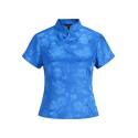 JJXX Siv mandarin top - True Blue