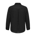 ONLY CARMAKOMA Zeke skjorte - Black