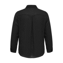 ONLY CARMAKOMA Zeke skjorte - Black