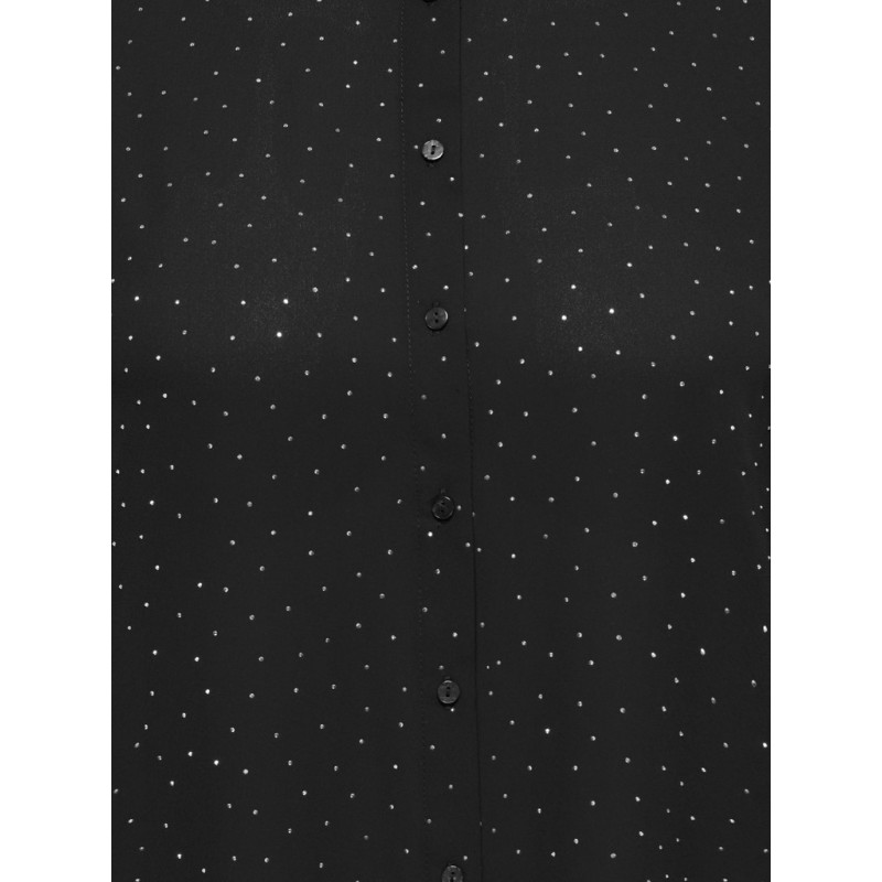 ONLY CARMAKOMA Zeke skjorte - Black