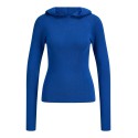 JJXX Jade tight strikhoodie - True Blue