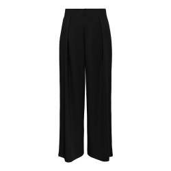 JDY Dina life pleat wide bukser - Black