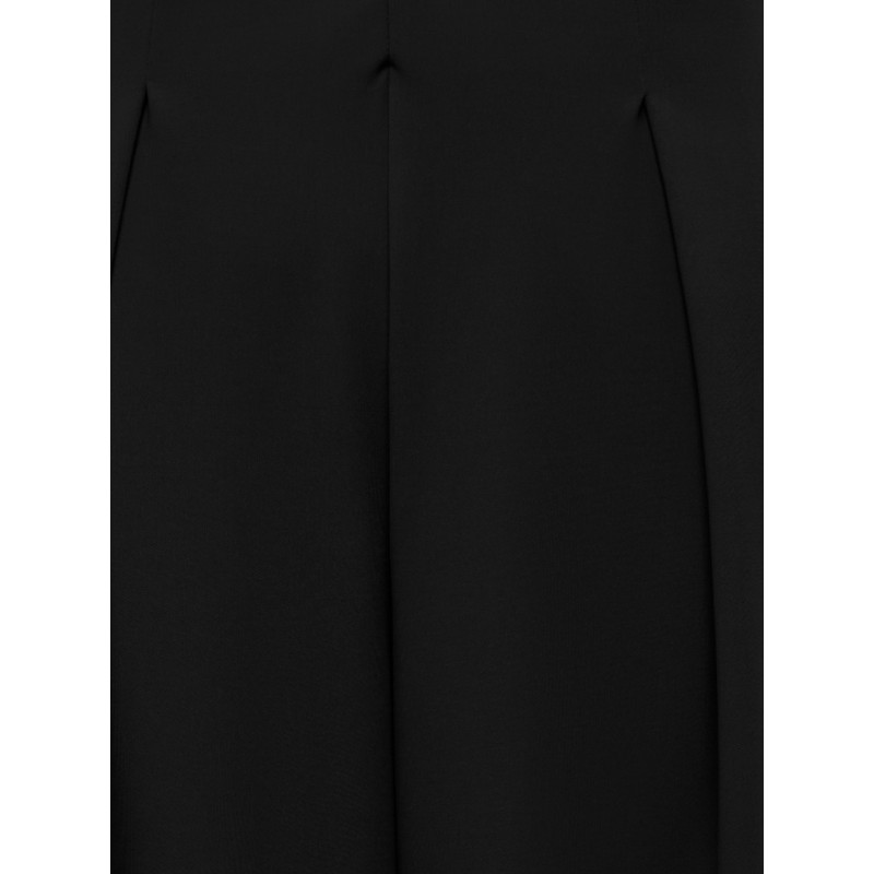 JDY Dina life pleat wide bukser - Black