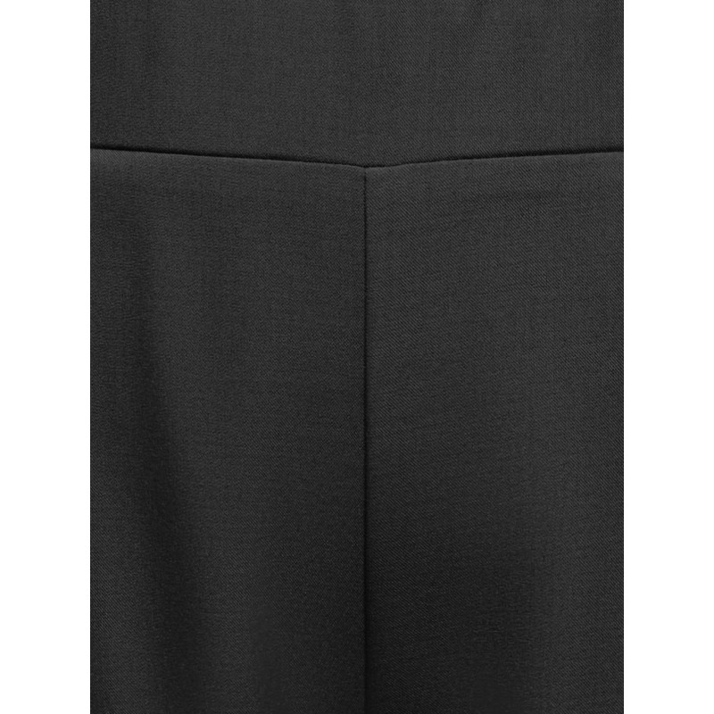 ONLY CARMAKOMA Victoria pull up wide bukser - Black