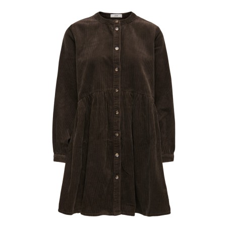 JDY Shiraz langærmet kjole - Slate Black