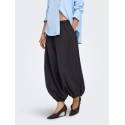 JDY Paloma pinstripe loose bukser - Chocolate Plum