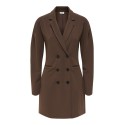 JDY Catia elsa blazer Kjole - Chocolate Brown