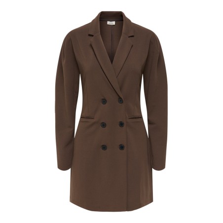 JDY Catia elsa blazer Kjole - Chocolate Brown
