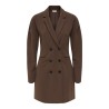 JDY Catia elsa blazer Kjole - Chocolate Brown