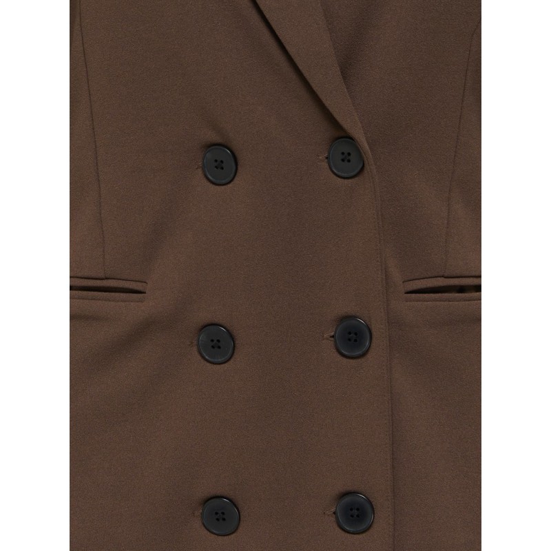 JDY Catia elsa blazer Kjole - Chocolate Brown