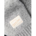 JACK & JONES Montereal ollie jaquard striktrøje - Light Grey Melange