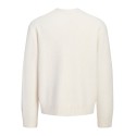 JACK & JONES Montereal ollie jaquard striktrøje - Sea Salt