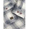 JACK & JONES Luivy check overshirt - Dark Navy