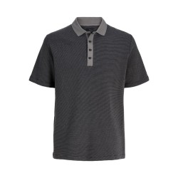 JACK & JONES PLUS Latheo polo - Black