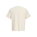 JACK & JONES Norrebro crayon T-shirt -  Antique White