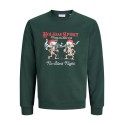 JACK & JONES JUNIOR Merry skull xmas sweatshirt - Scarab