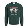 JACK & JONES JUNIOR Merry skull xmas sweatshirt - Scarab