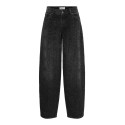 ONLY Gianna rhinestone denim jeans - Washed Black / Rhinestones