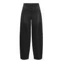 ONLY Gianna rhinestone denim jeans - Washed Black / Rhinestones