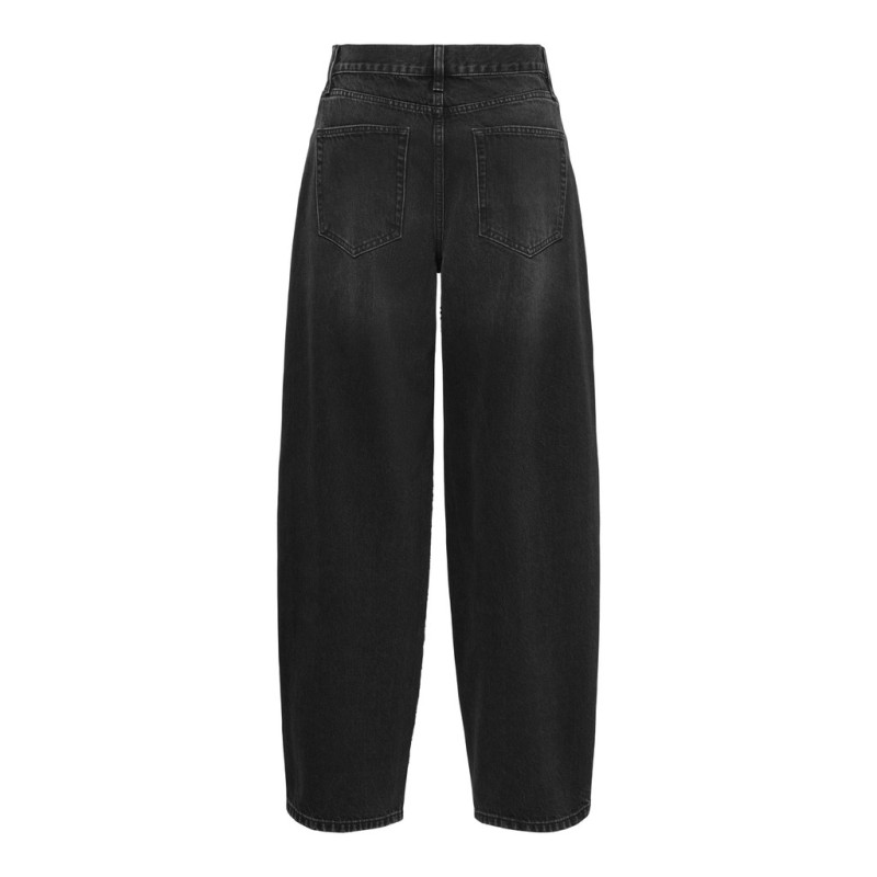 ONLY Gianna rhinestone denim jeans - Washed Black / Rhinestones