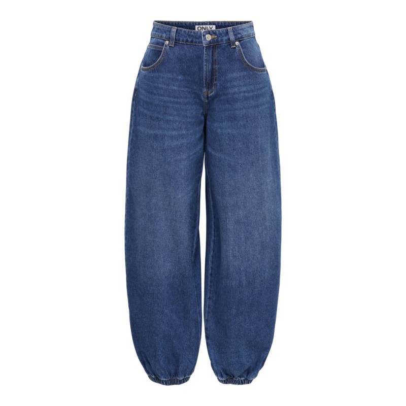 ONLY Faybi balloon denim jeans - Medium Blue Denim