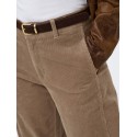 ONLY Clair-Flora barrel fløjlsbukser - Taupe Gray