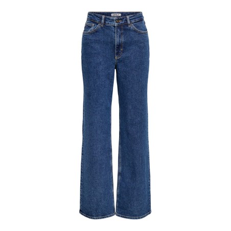 ONLY Juicy high waist wide denim jeans - Dark Blue Denim