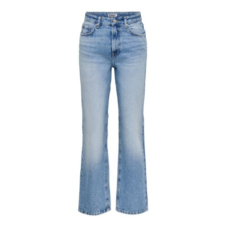 ONLY Everyday straight denim jeans - Medium Blue Denim