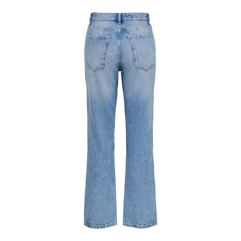 ONLY Everyday straight denim jeans - Medium Blue Denim