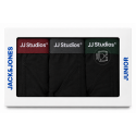 JACK & JONES JUNIOR Soho solid underbukser 3 pak - Black / Pack: Black - Black