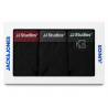 JACK & JONES JUNIOR Soho solid underbukser 3 pak - Black / Pack: Black - Black