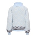 ONLY Caro rollneck striktrøje - Cashmere Blue