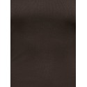 ONLY Kathline 3/4 rib boatneck bluse - Coffee Bean