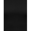 ONLY Kathline 3/4 rib boatneck bluse - Black