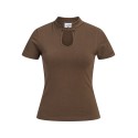 JJXX Giggi collar bow T-shirt - Demitasse