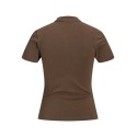 JJXX Giggi collar bow T-shirt - Demitasse
