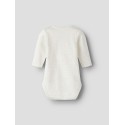 NAME IT BABY Oki pooh langærmet body - Peyote Melange