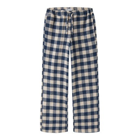 NAME IT KIDS Dreng - Raluq bukser - Navy Blazer / Checks